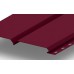 Металлический сайдинг L-Брус с покрытием Полиэстер, толщина 0,45 мм, цвет RAL 3005 (красное вино)