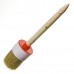Кисть круглая 60 мм натуральная щетина деревянная ручка